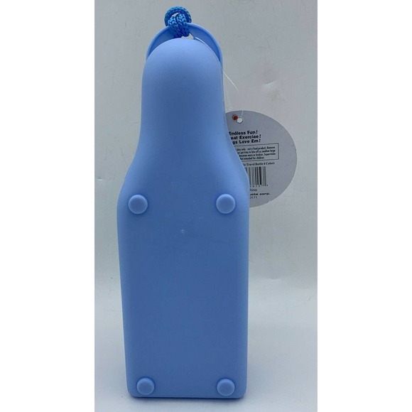 NEW Portable Pet Dog Cat Water Drinking Feeding Bottle Bowl Dish Travel 10oz - Picture 4 of 9